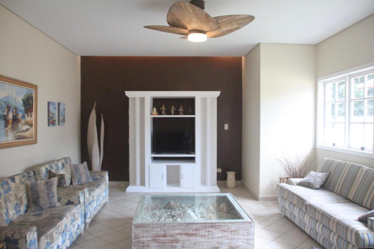 Casa Em Condominio, Pe Na Areia, Praia Guaratuba Bertioga Kültér fotó